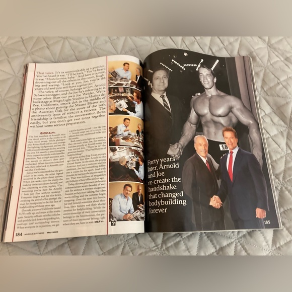 Muscle & Fitness Magazine MAY 2009 Famous Arnold Schwarzenegger Issue! - Picture 4 of 16